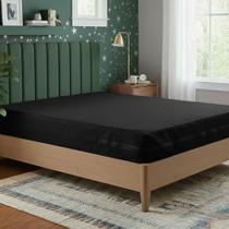 Capa Impermeável Colchão casal feita em napa hospitalar Preta Capa Impermeável Colchão casal feita em napa hospitalar Preta