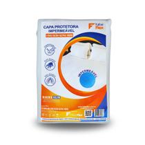 Capa Impermeável Colchão King Antiácaro c/Elástico 193x203