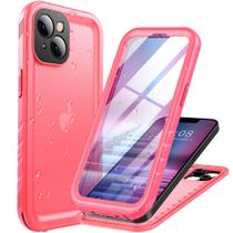 Capa Impermeável Cozycase para iPhone 14 (6.1") - Rosa
