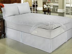 Capa Impermeável de Colchão Pvc Casal com Elástico