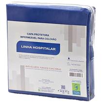 Capa Impermeável de Napa Hospitalar para Colchão - Casal - Zíper - 138cm x 1,88m x 20cm
