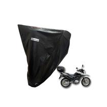 Capa Impermeável Honda Bros 150 160 190 Com Baú Forrada UV Capa Impermeável Honda Bros 150 160 190 Com Baú Forrada UV