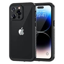 Capa Impermeável Lanhiem para iPhone 14 Pro Max - Preta