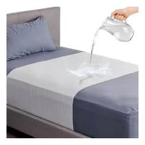 Capa Impermeável Meia Cama Casal Silicone Oferta Envio 24H