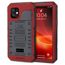 Capa Impermeável Mitywah para iPhone 12 (6,1 polegadas) - Vermelha