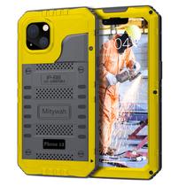 Capa impermeável Mitywah para iPhone 13 de 6,1 polegadas com protetor de tela
