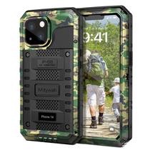 Capa impermeável Mitywah para iPhone 14 de 6,1 polegadas com protetor de tela