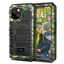 Capa impermeável Mitywah para iPhone 14 Plus com protetor de tela