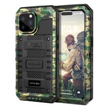 Capa impermeável Mitywah para iPhone 14 Pro Max com camuflagem de 6,7"