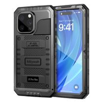 Capa impermeável Mitywah para iPhone 15 Pro Max 6.1" preta