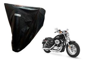 Capa Impermeável Moto Harley 1200 Custom Forrada