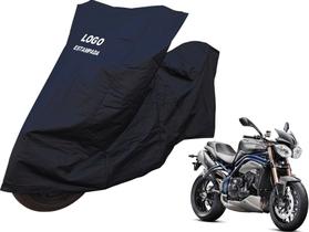 Capa Impermeável Moto Triumph Speed Triple Street Triple 675 Capa Impermeável Moto Triumph Speed Triple Street Triple 675