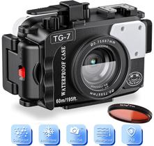 Capa impermeável para câmera Sea Frogs para Olympus TG-7 IPX8 60m