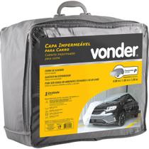 Capa Impermeável Para Carro Vonder Tamanho P 4,06 M X 1,65 M X 1,20 M Elástico Forro De Algodão Capa Impermeável Para Carro Vonder Tamanho P 4,06 M X 1,65 M X 1,20 M Elástico Forro De Algodão
