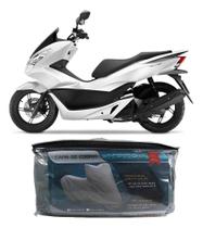 Capa Impermeável Para Cobrir Honda Pcx M(215) Cinza