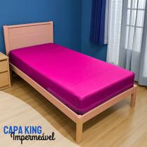 Capa Impermeável para Colchão ROSA PINK - Casal KING Capa Impermeável para Colchão ROSA PINK - Casal KING