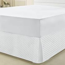 Capa Impermeável Para Colchão Solteiro Com Elástico Branco Capa Impermeável Para Colchão Solteiro Com Elástico Branco