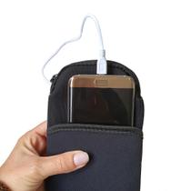 Capa Impermeável Para Hd Ou Power Bank Neoprene Protege Capa Impermeável Para Hd Ou Power Bank Neoprene Protege
