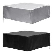 Capa Impermeável Para Jacuzzi/Spa 220X220X30Cm Cor Preto Capa Impermeável Para Jacuzzi/Spa 220X220X30Cm Cor Preto
