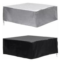 Capa Impermeável Para Mesa Quadrada 160x160x80cm Bagun Capa Impermeável Para Mesa Quadrada 160x160x80cm Bagun