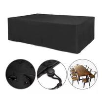 Capa Impermeável Para Mesa Retangular 270X180X89Cm Bagun Capa Impermeável Para Mesa Retangular 270X180X89Cm Bagun