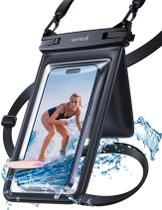 Capa impermeável para telefone Lamicall IPX8 para iPhone Galaxy