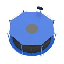 Capa Impermeável Para Trampolim Com Proteção Solar 6/8/10 Pés Cobertura Para Área Externa E Quintal