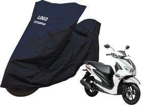 Capa Impermeável Proteção Anti-UV Moto Yamaha Fluo 125 ABS Capa Impermeável Proteção Anti-UV Moto Yamaha Fluo 125 ABS
