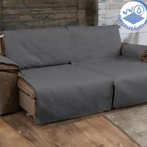 Capa Impermeável Protetora Para Sofá-cama Retrátil e Reclinável 1,60 Metros 2 Lugares de 80cm Cada