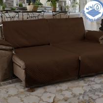 Capa Impermeável Protetora Para Sofá-cama Retrátil e Reclinável 2 Metros 2 Lugares de 1m Cada