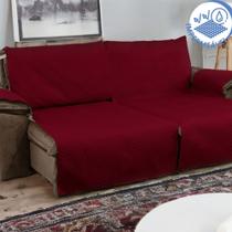 Capa Impermeável Protetora Para Sofá-cama Retrátil e Reclinável 2,20 Metros 2 Lugares de 1,10m Cada