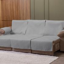 Capa Impermeável Protetora Para Sofá-cama Retrátil e Reclinável 2,40 Metros 3 Lugares de 80cm Cada