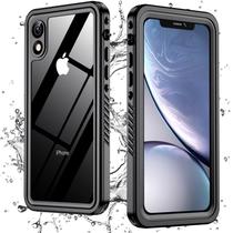 Capa Impermeável SPIDERCASE com Lente para iPhone XR - Preta