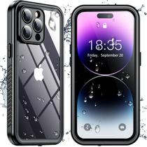 Capa Impermeável SPIDERCASE para iPhone 14 Pro - Preta Capa Impermeável SPIDERCASE para iPhone 14 Pro - Preta