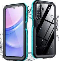 Capa Impermeável SPIDERCASE para Samsung A15 5G - Cor Teal
