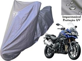 Capa Impermeável Tecido Anti-UV Moto Triumph Tiger Explorer