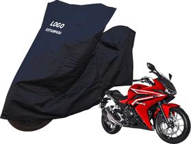 Capa Impermeável Tecido Repele Sol Para Moto Honda CBR 500 R