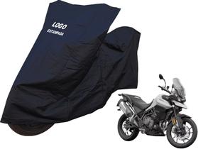 Capa Impermeável Tecido Respirável Moto Triumph Tiger 900 Capa Impermeável Tecido Respirável Moto Triumph Tiger 900