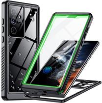 Capa Impermeável Temdan com Lente e Tela para Samsung S22 Ultra