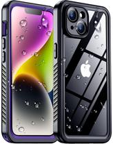 Capa impermeável Temdan compatível com iPhone 14 6.1