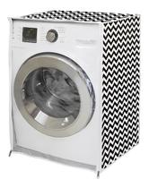 Capa Impermeável Visor Gg De Máquina Lavar Roupas 4kg A 11kg