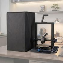 Capa Impressora 3d Creality Ender 3 V3 Ke Impermeavel Anti Pó Forrada Preta