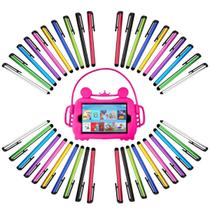 Capa Infantil com Alça Carro/Viagem e Caneta Touch compatível com Amazon Fire Hd8 2022