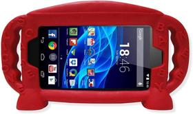 Capa Infantil de Silicone Com Alça Compátivel Com O Tablet Philco 7” Polegadas