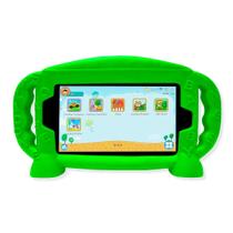 Capa Infantil de Silicone Com Alça Compatível Com O Tablet Twist Tab T770 Multilaser 7 Polegadas