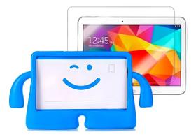 Capa Infantil Iguy + Película compatível com Tablet Galaxy Tab 4 T530