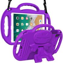 Capa infantil LTROP para iPad 9,7", 5ª e 6ª geração, roxa à prova de choque