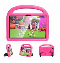 Capa Infantil P/ Galaxy Tab A7 10.4'' 2020 T500 T505 Maleta Rosa pink