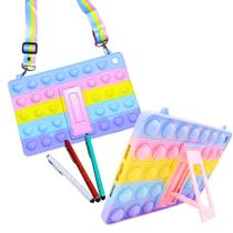 Capa infantil p/ Tablet Samsung Galaxy Tab A 10.1" + Caneta Touch