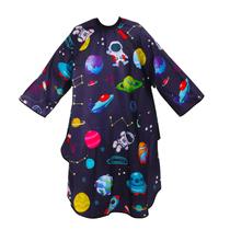 Capa Infantil para Corte de Cabelo XRBEOU com Mangas Espaço Impermeável Capa Infantil para Corte de Cabelo XRBEOU com Mangas Espaço Impermeável